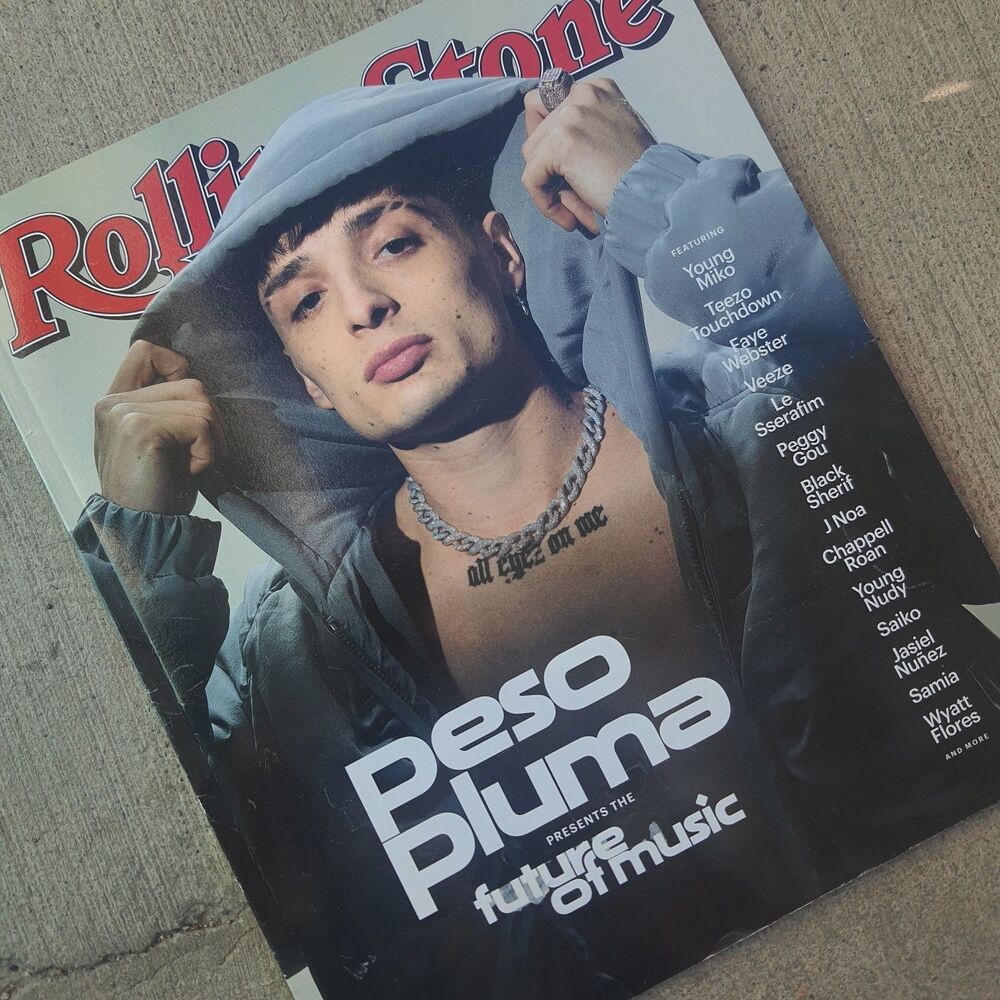 ROLLING STONE April 2024 Issue 1386 Peso Pluma Young Miko Nudy Chappell Roan